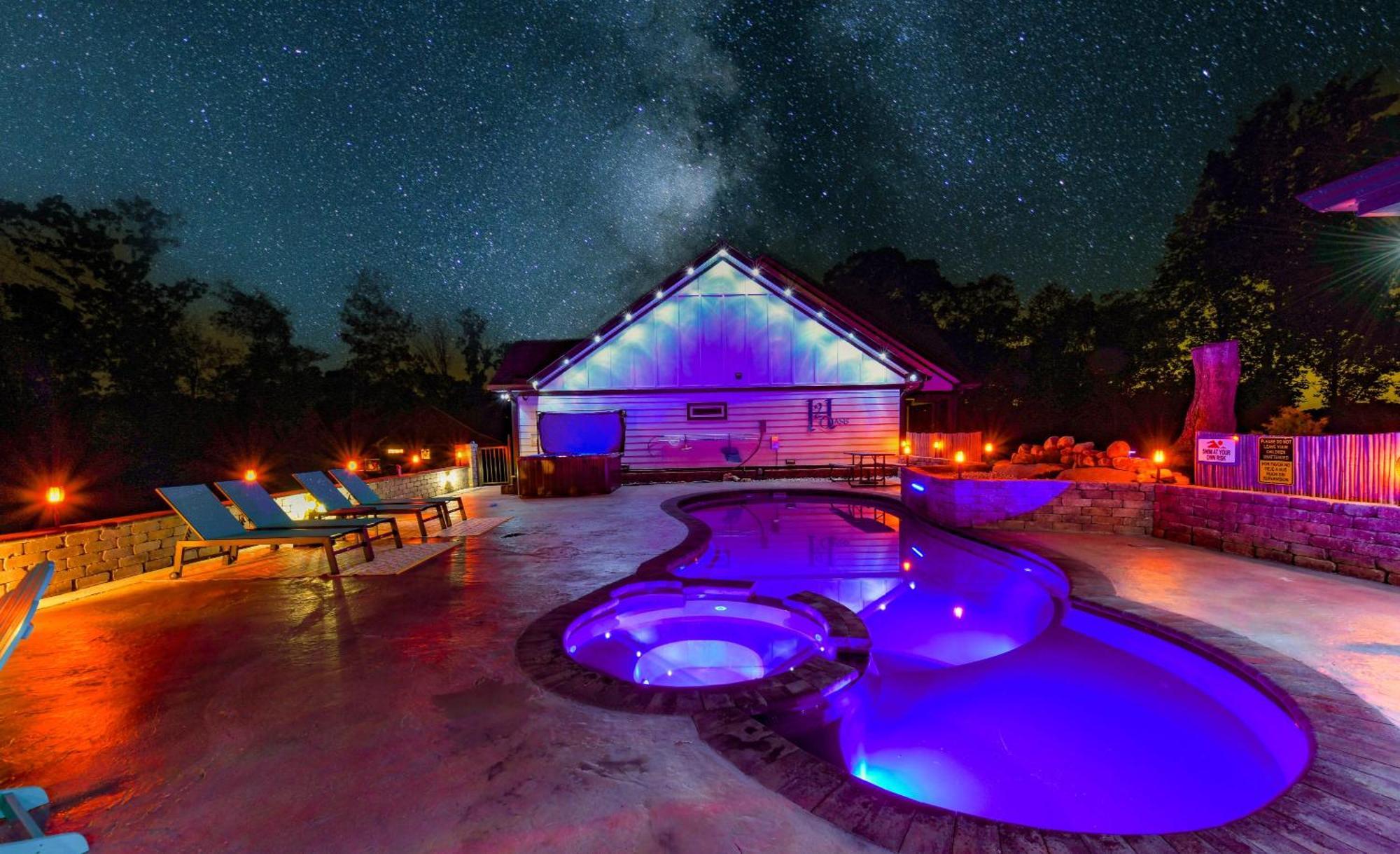 فيلا H2Oasis Incredible Pool Retreat With Mountains Views! سيفيرفيل المظهر الخارجي الصورة